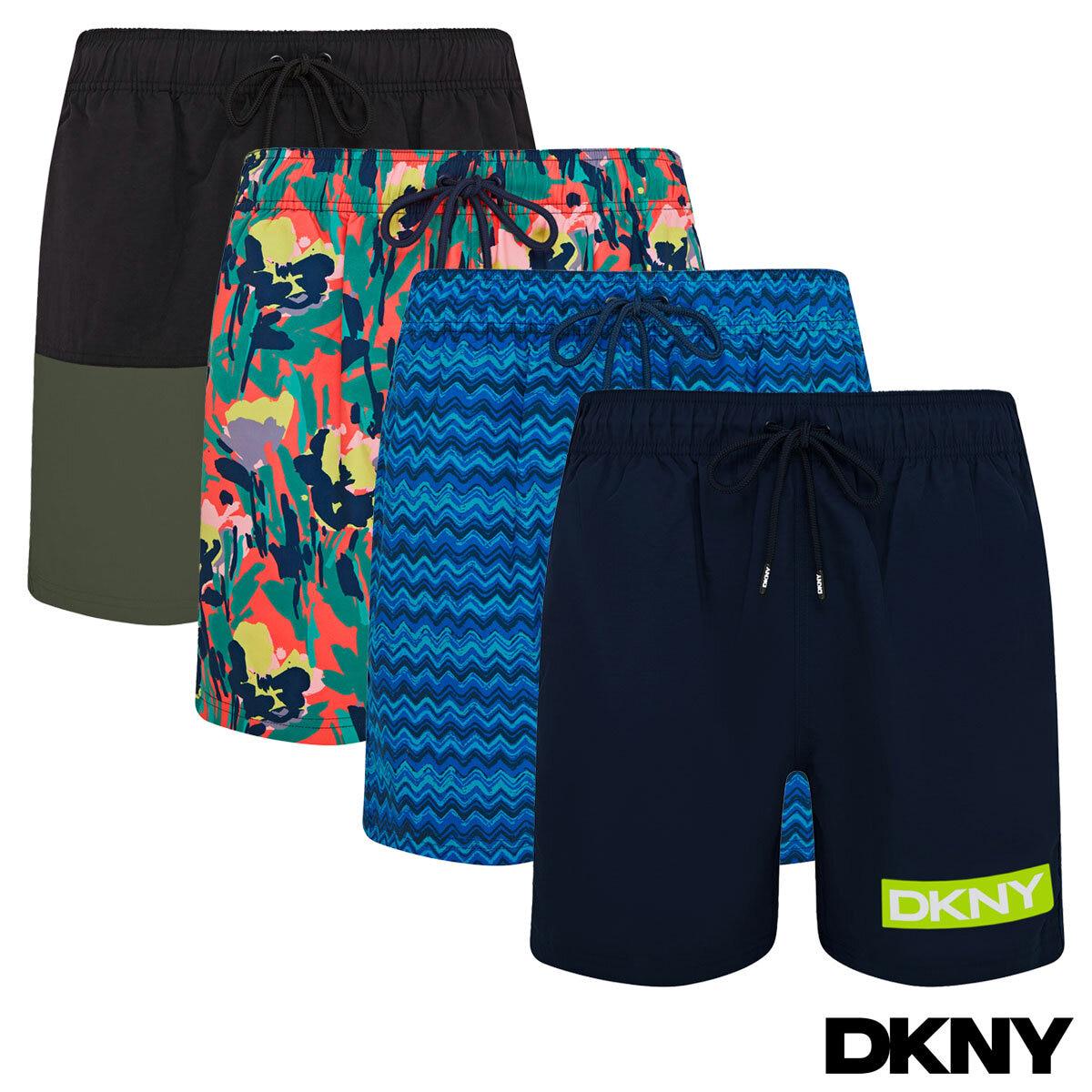 DKNY_Men_s_Swim_Shor_212153b73eb4135fc9311067f4d811a6.jpg DKNY Men's Swim Shorts - Image 1