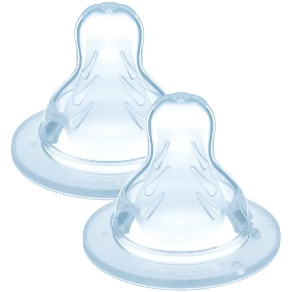 MAM Cross Cut Teats Suitable for 6+ Months Bottle Teats Cross Cut Extra FastFlow