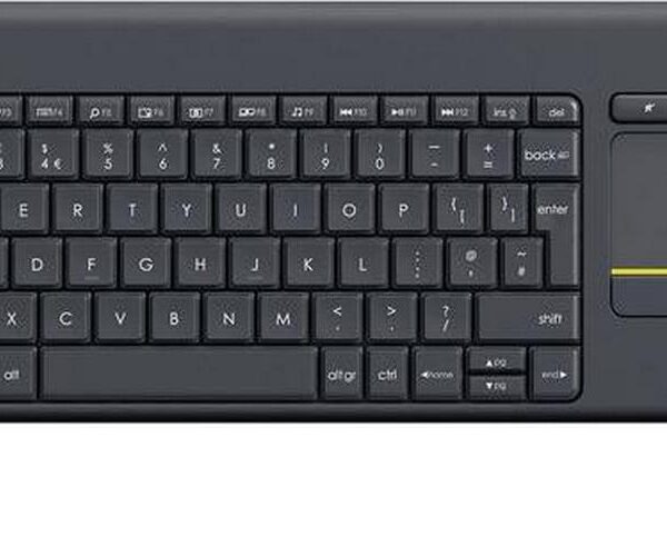 LOGITECH K400 Plus Wireless Keyboard - Dark Grey