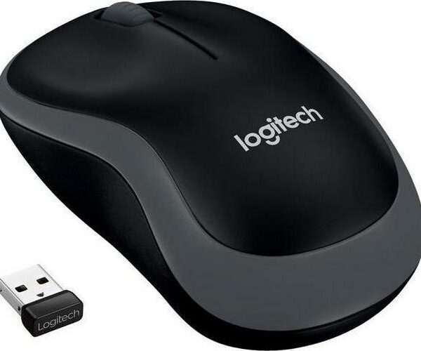 LOGITECH M185 Wireless Optical Mouse - Grey