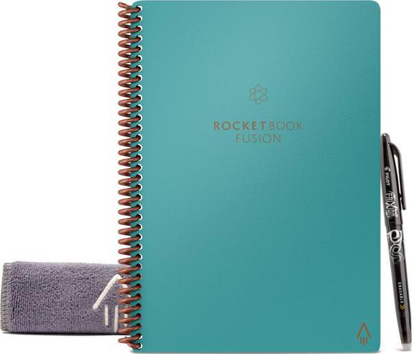 ROCKETBOOK Fusion Digital A5 Notebook - Neptune Teal
