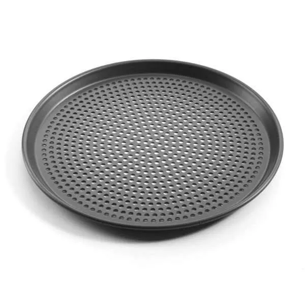 Samuel Groves Mermaid Hard Anodised Perforated Round 14  Pizza Tray