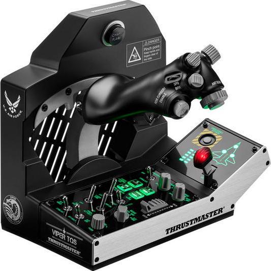 THRUSTMASTER Viper Throttle Quadrant System and Control Panel Mission Pack - Black
