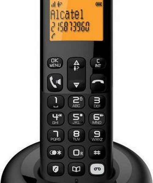 ALCATEL E260 Svoice TAM Cordless Phone - Black