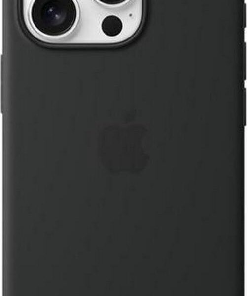 APPLE iPhone 16 Pro Silicone Case with MagSafe - Black