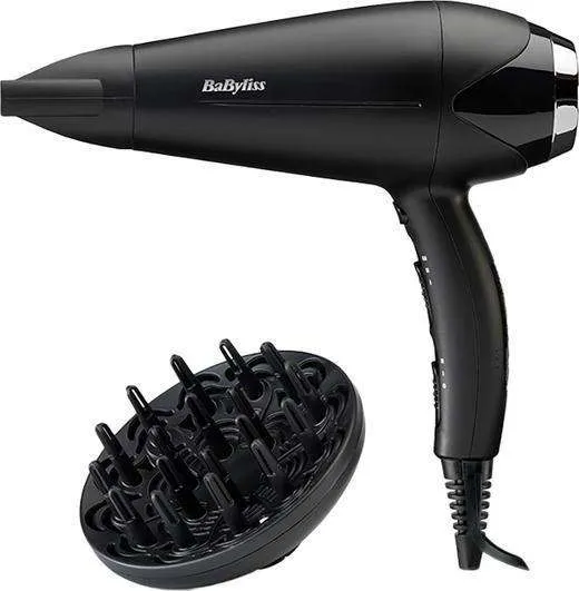 BABYLISS Turbo Smooth 5572U 2000 Hair Dryer - Black