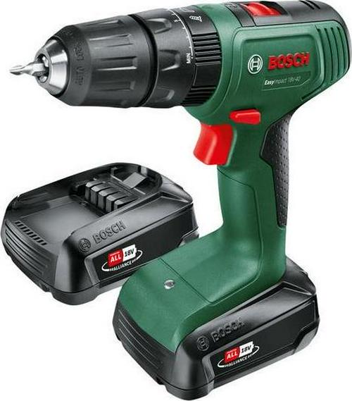 BOSCH EasyImpact 18V-40 Cordless Drill Driver - Green and Black