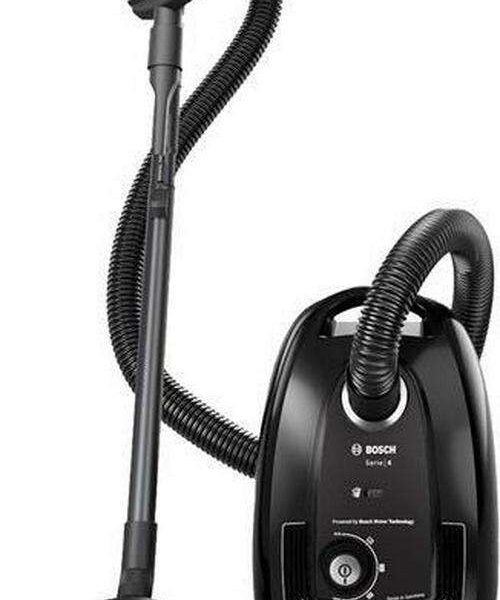 BOSCH Series 4 ProEco BGL38BA3GB Cylinder Bagged Vacuum Cleaner - Black