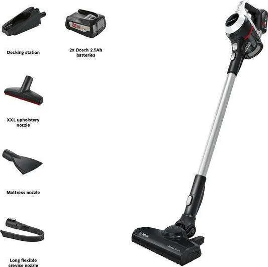BOSCH Unlimited 6 BCS612GB Cordless Vacuum Cleaner - White