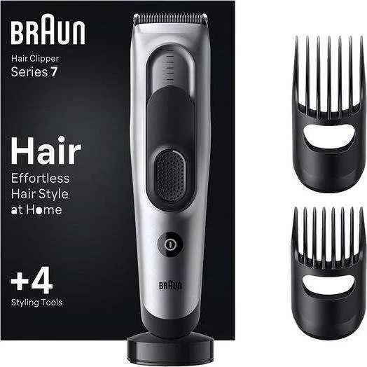 BRAUN Series 7 BRAHC7390 Hair Clipper - Grey
