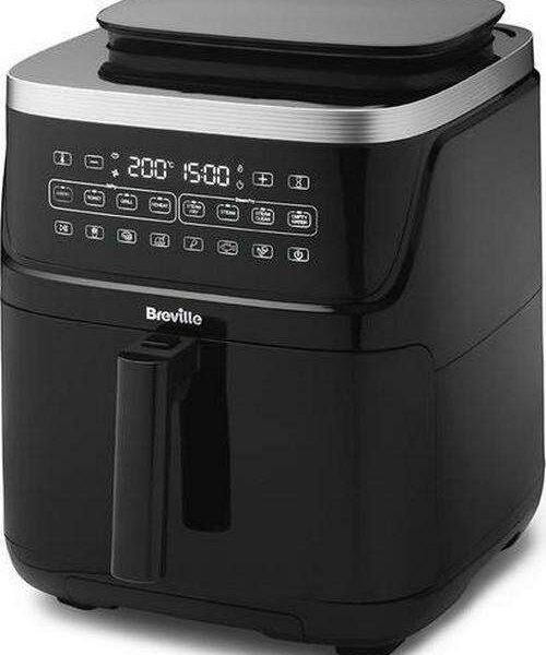 BREVILLE Halo Steam VDF133 Air Fryer - Black