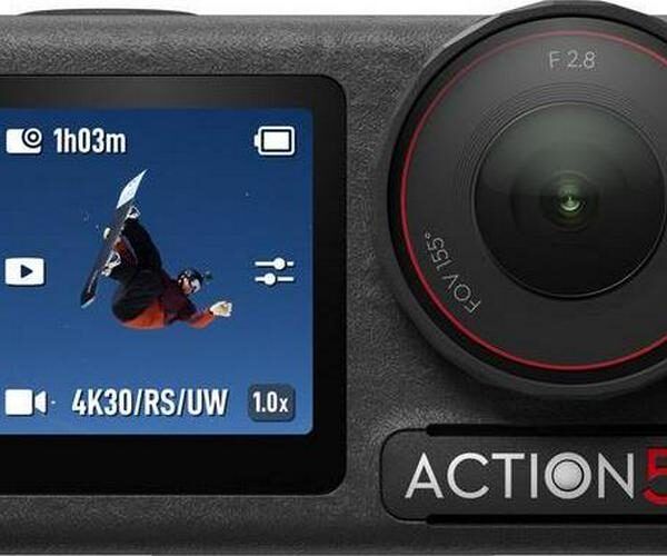 DJI Osmo Action 5 Pro 4K Ultra HD Action Camera - Black