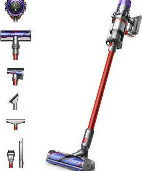 DYSON V11 Extra Cordless Vacuum Cleaner - Red and Purple