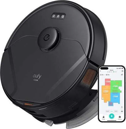 EUFY Clean X8 Pro T2266V11 Robot Vacuum Cleaner - Black