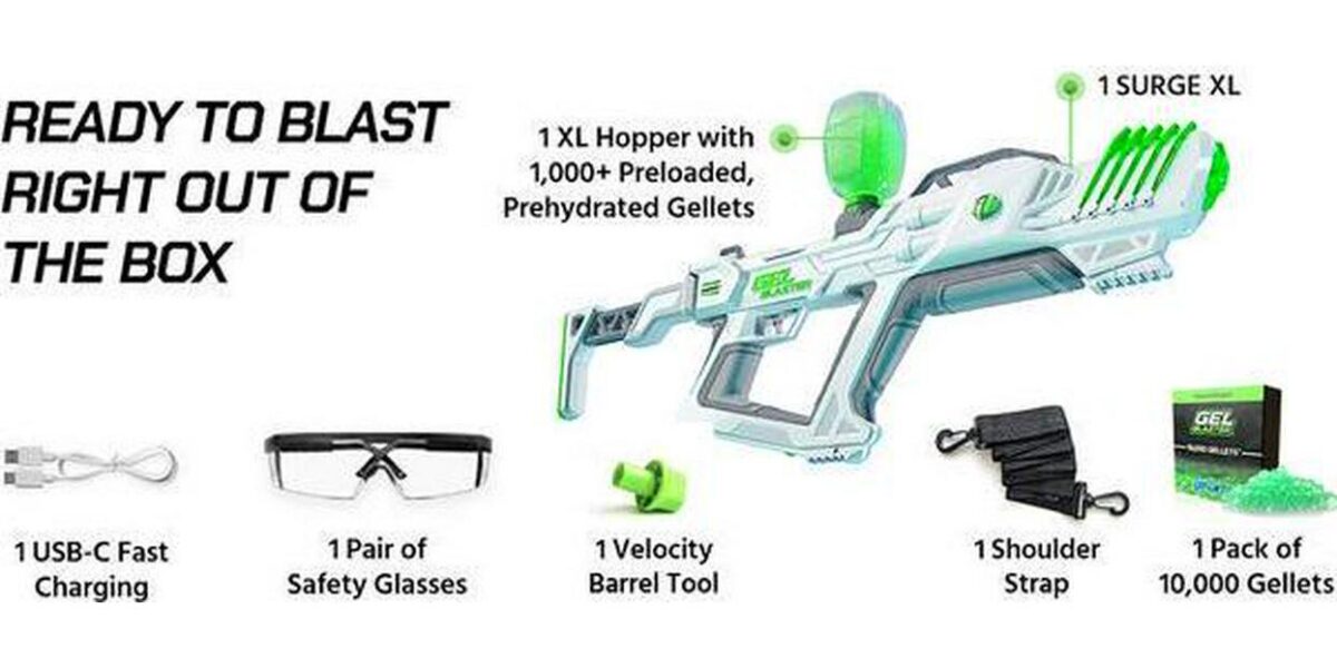 GEL BLASTER Surge XL 934bbbc9d6890fe2f51b325adc0be9e2
