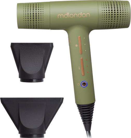 MDLONDON 10011O Blow Hair Dryer - Olive Green