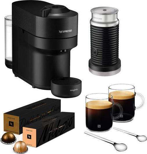 NESPRESSO by Magimix Vertuo Pop Barista Bundle 11743 Smart Coffee Machine - Black