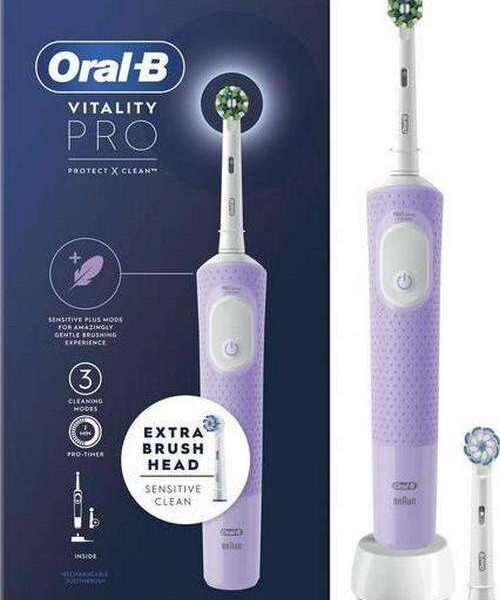 ORAL B Vitality Pro Electric Toothbrush - Lilac