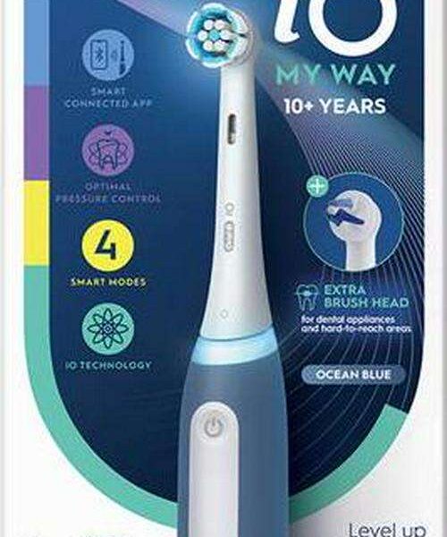 ORAL B iO My Way Teens Electric Toothbrush - Blue
