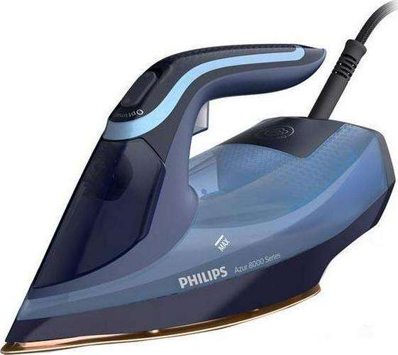 PHILIPS Azur 8000 Series DST8020/26 Steam Iron - Light Blue