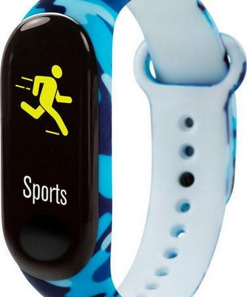 REFLEX ACTIVE Tikkers Series 1 TKS01-0003 Kids' Fitness Tracker - Camo Blue