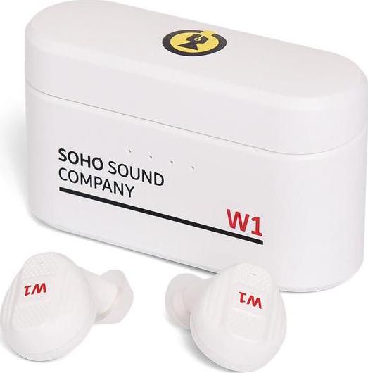 SOHO SOUND W1 Wireless Bluetooth Earbuds - White
