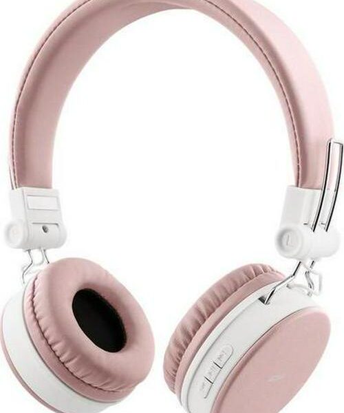 STREETZ HL-BT402 Wireless Bluetooth Headphones - Pink