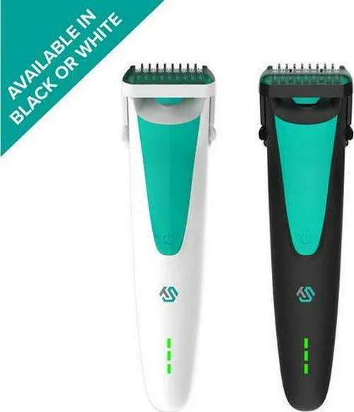 TANOSHAVE 1777 Unisex Wet and Dry Body Groomer - Black and Green
