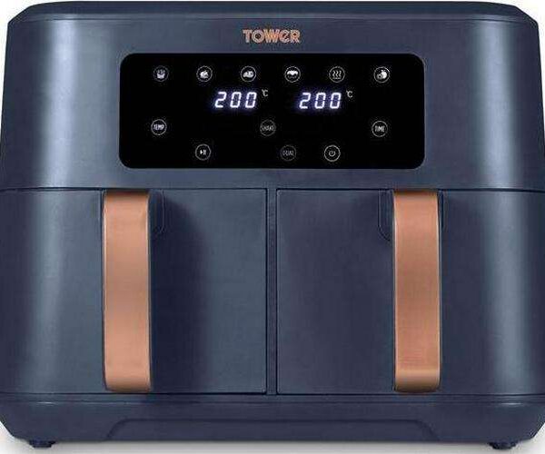 TOWER Vortx T17137 Air Fryer - Midnight Blue