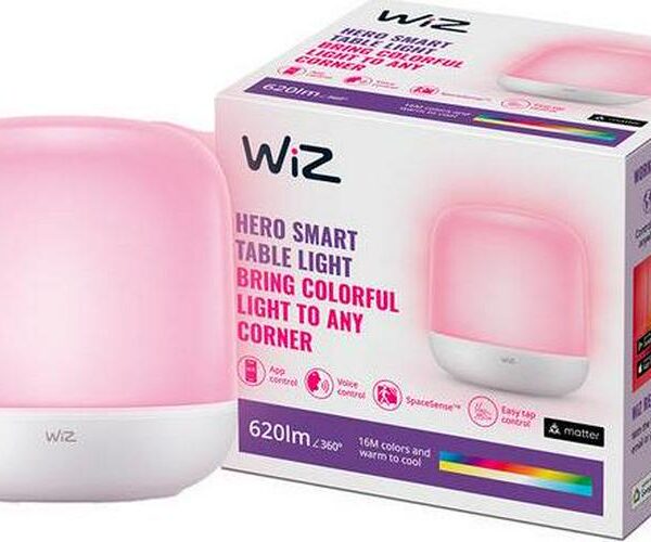 WIZ Hero Smart Table Lamp - White