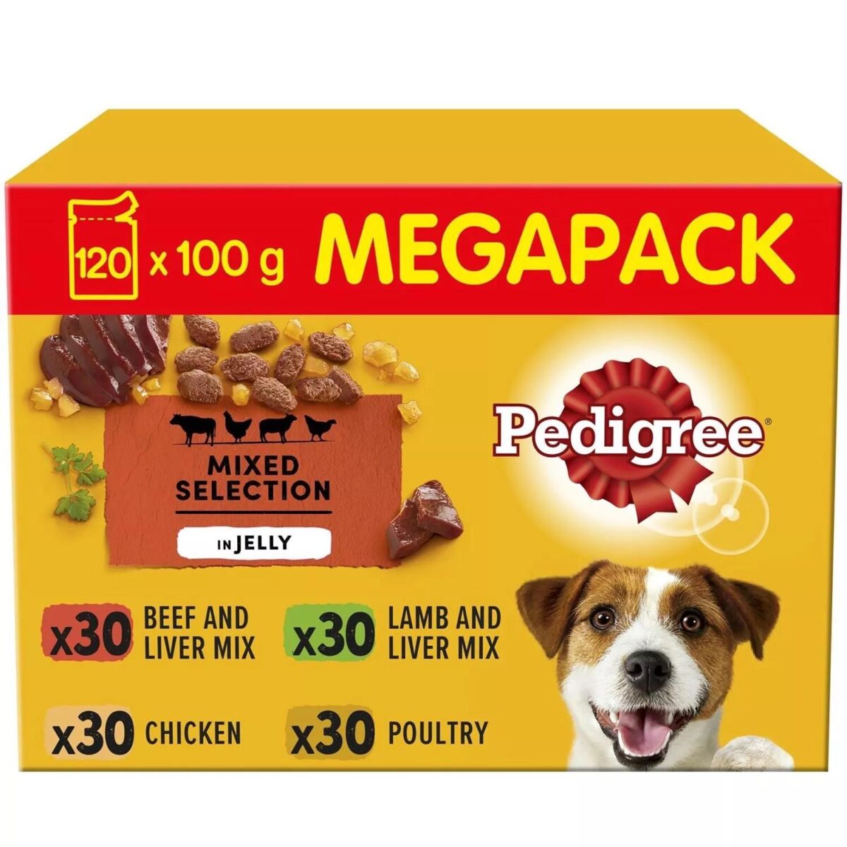 120 x 100g Pedigree f7f40db5614c5b54379c6750bc31195d 2