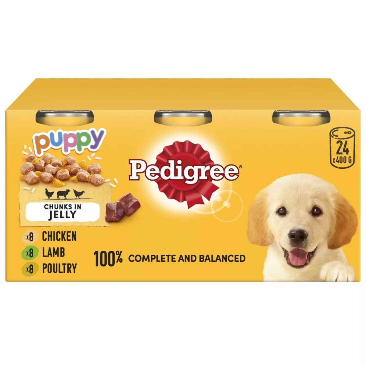24 x 400g Pedigree P 78b9b82b2ff09c9465cee54d3ea9765e 1