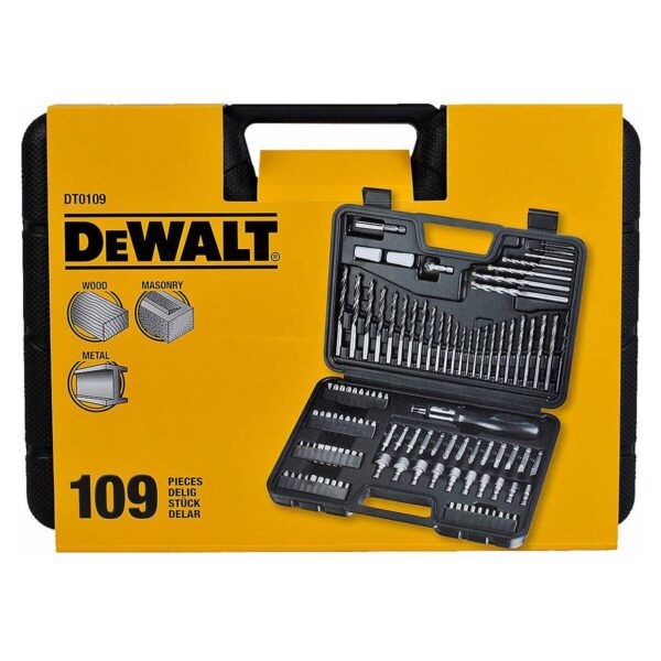 DEWALT 109 Piece Round Drill Bit Set