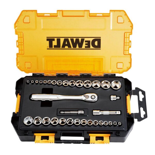 DEWALT Mechanics Socket Tool Set - 34 piece