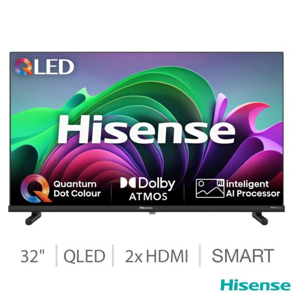 Hisense 32E5NQTUK 32 Inch QLED 4K UHD Smart TV