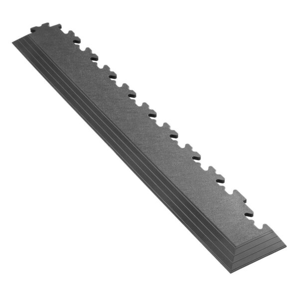 Klikflor X500 Garage Floor Corner Ramp in Graphite (90 x 587 x 7 mm)