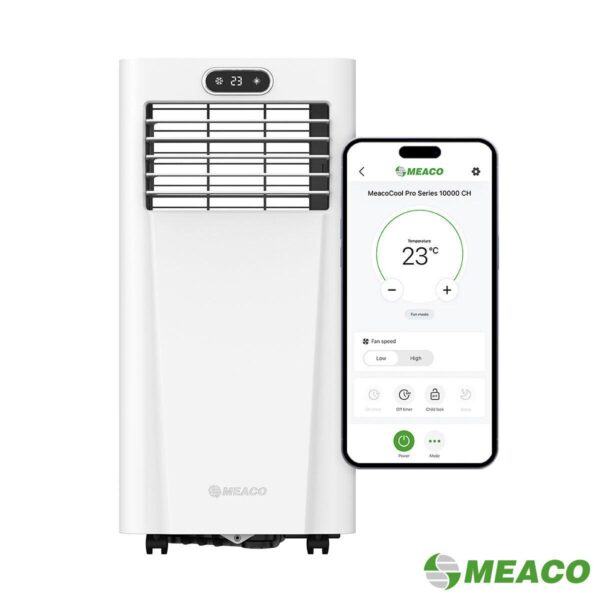 MeacoCool 10K BTU Portable Air Conditioner and Heater with Remote Control, MC10000