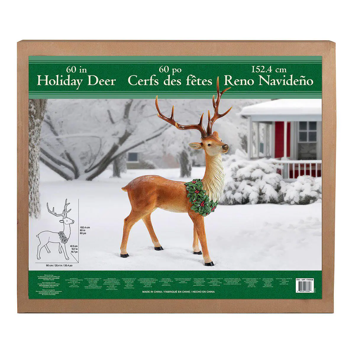 5ft 152cm Christmas bfd66167ec373a5b825fa697452d3c04