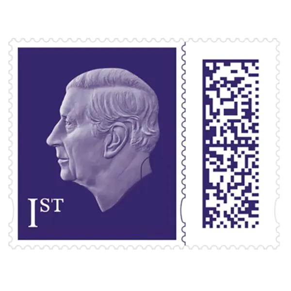 8 Books of 8 First Class Stamps (64 Stamps)