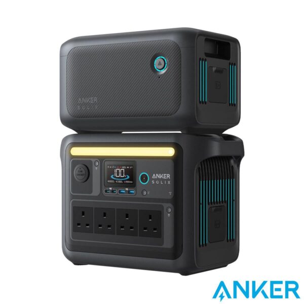 Anker C1000X Portable Power Station 1056Wh and Expansion Battery