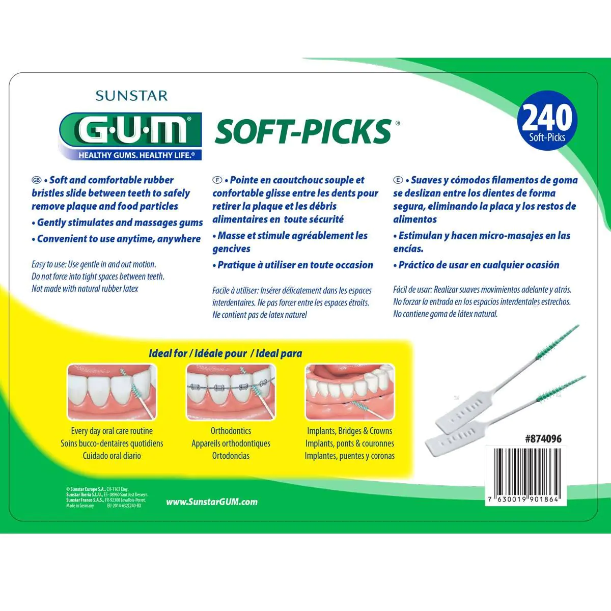G U M Soft Picks 240 3bb3742c422606f508893656ba4bf6b6