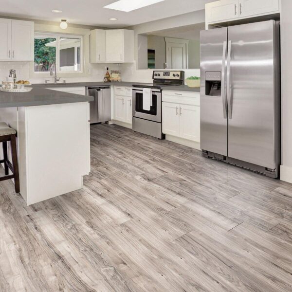Golden Select Grey (Walnut) Splash Shield AC5 Laminate Flooring with Foam Underlay - 1.146 m Per Pack