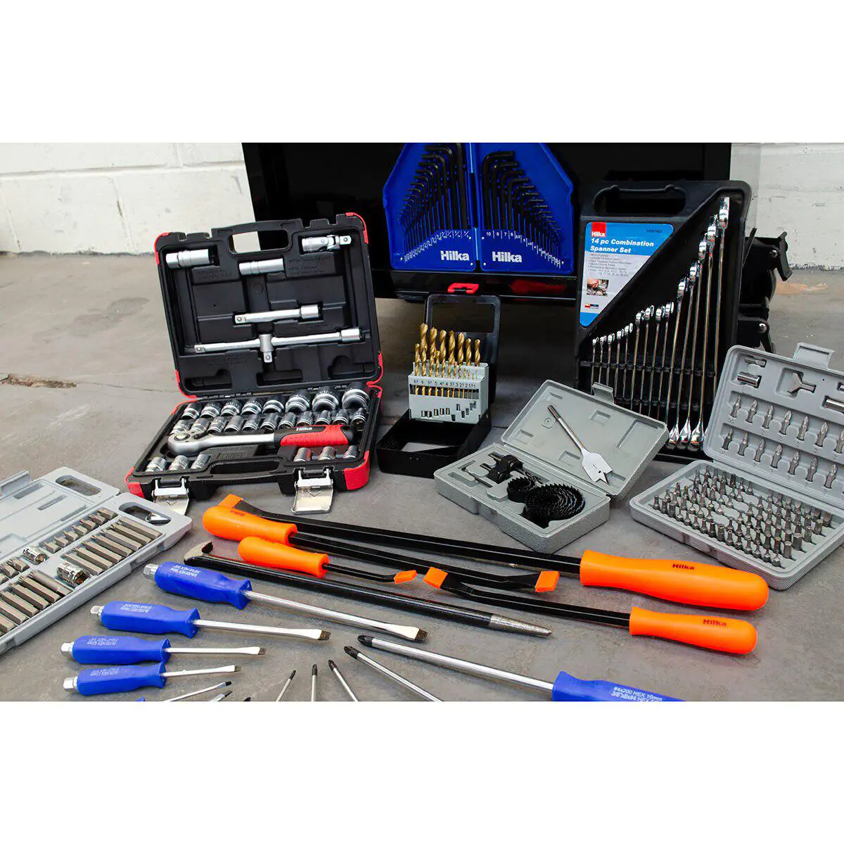 Hilka 527 Piece Tool 19d4d65fc475cd7437090bb26a64bf53