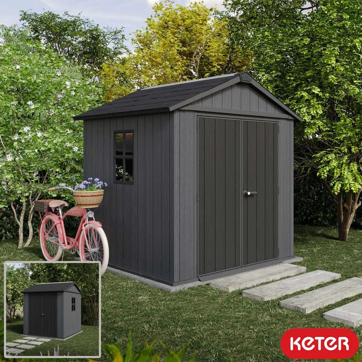 Keter Newton Plus 7f 008ad0854ca05ac5d22b7d2f40ebe463