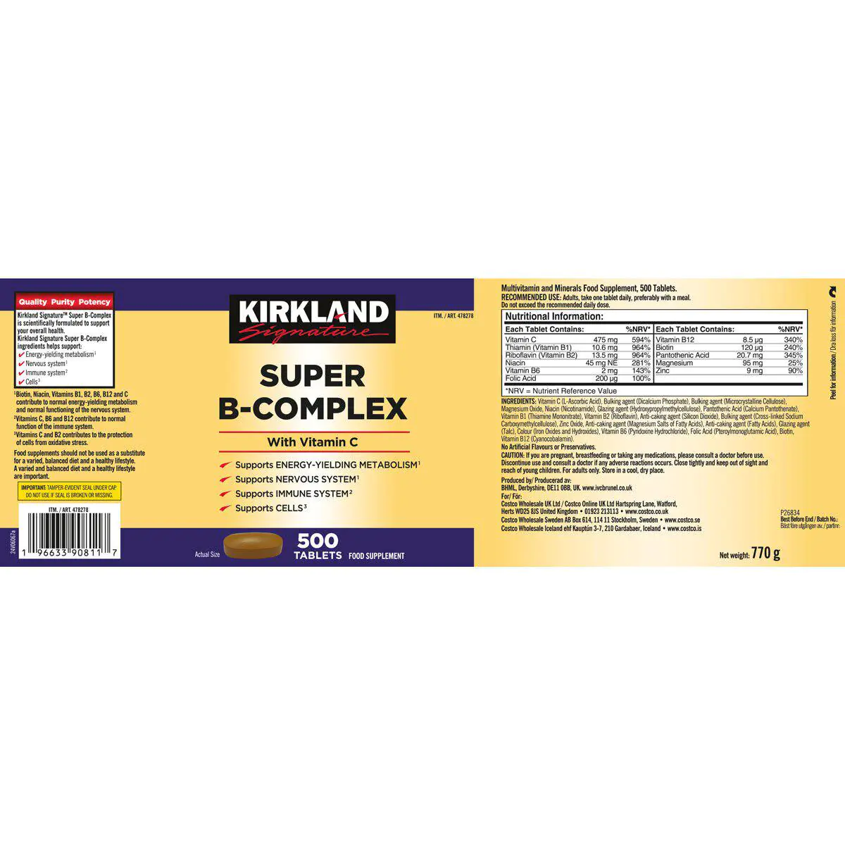 Kirkland Signature S 3986298e945a76e2e0629fbcf345da0e
