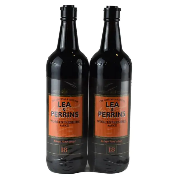 Lea and Perrins Worcestershire Sauce, 2 x 568ml