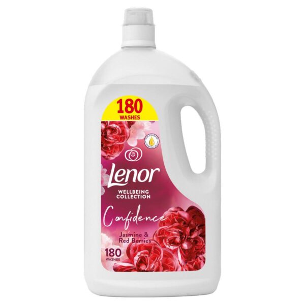 Lenor Wellbeing Collection Jasmine and Red Berries Fabric Conditioner, 3.6L (180 Wash)