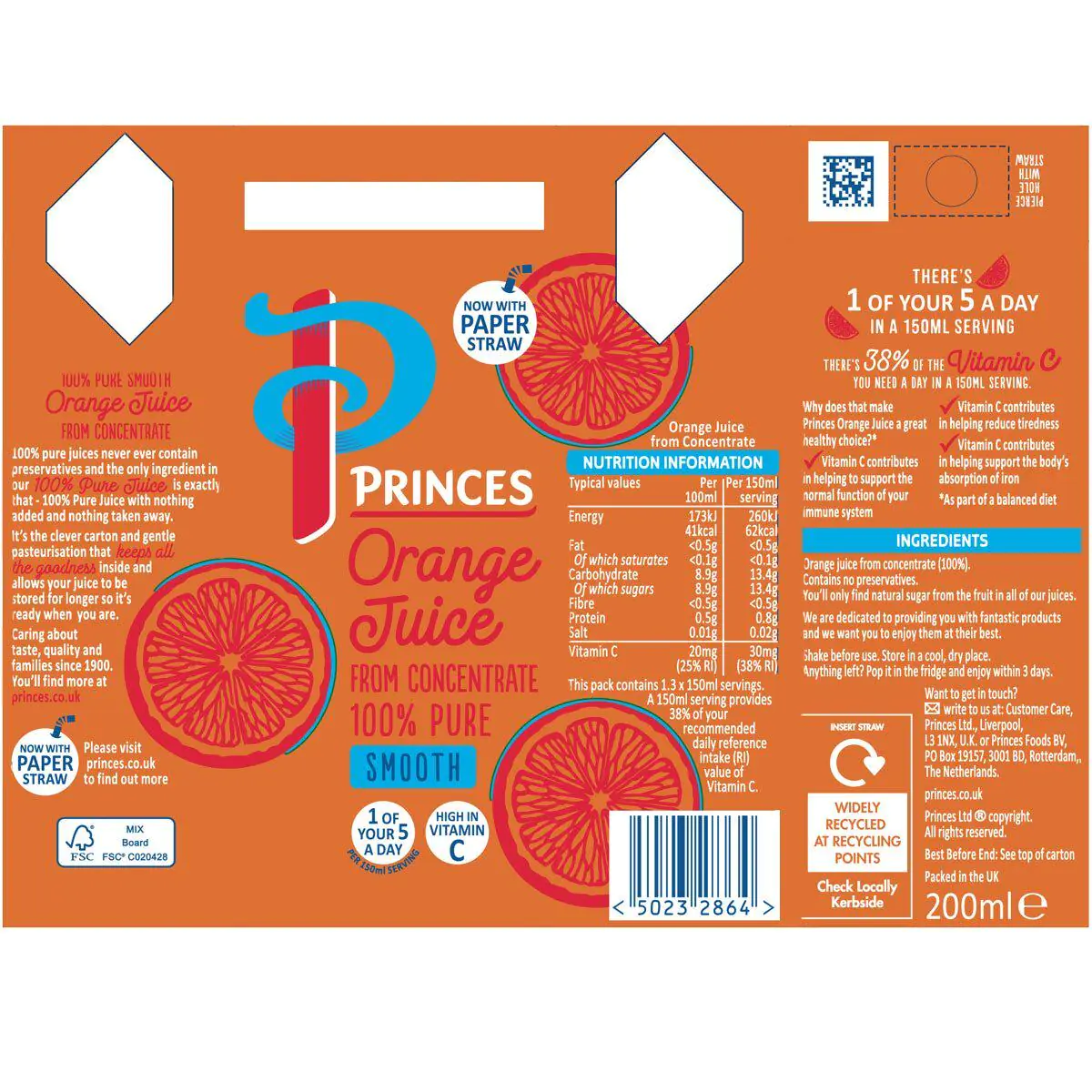 Princes Orange Juice c20f000ee16109b95db6dd2fb858e869