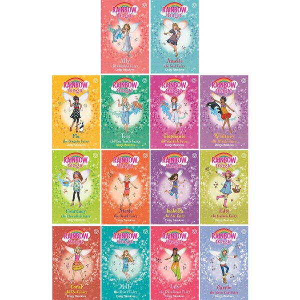 Rainbow Magic 14 Book Collection, Daisy Meadows (6+ Years)