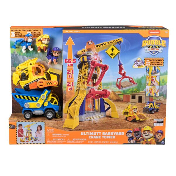 Rubble and Crew Ultimate Backyard Crane Tower (3+ Years)